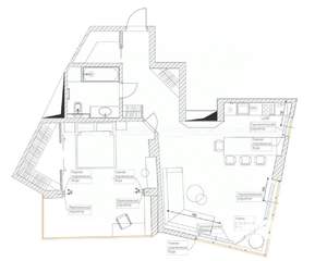 1-к квартира, вторичка, 70м2, 8/23 этаж