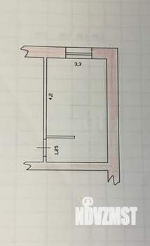 Студия квартира, вторичка, 13м2, 3/5 этаж