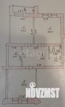 2-к квартира, вторичка, 89м2, 2/5 этаж