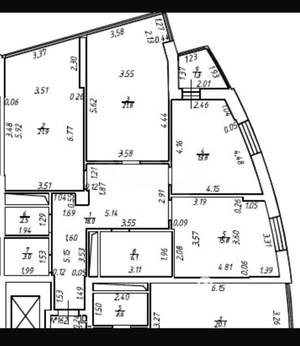 3-к квартира, вторичка, 104м2, 7/24 этаж