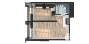 1-к квартира, вторичка, 36м2, 4/24 этаж