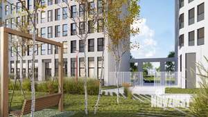 3-к квартира, строящийся дом, 85м2, 2/23 этаж