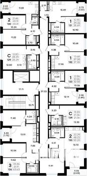 2-к квартира, вторичка, 50м2, 3/8 этаж