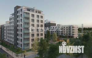 1-к квартира, строящийся дом, 41м2, 4/9 этаж