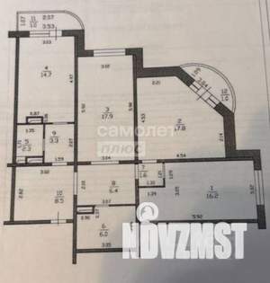 3-к квартира, вторичка, 95м2, 9/15 этаж