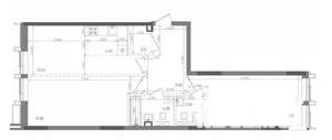 3-к квартира, вторичка, 78м2, 7/22 этаж