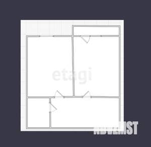 1-к квартира, вторичка, 33м2, 8/9 этаж