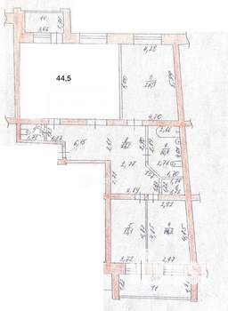 4-к квартира, вторичка, 150м2, 5/10 этаж