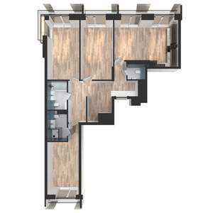 3-к квартира, вторичка, 98м2, 4/24 этаж