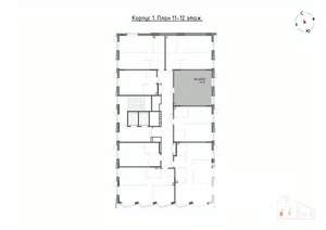 1-к квартира, вторичка, 41м2, 12/14 этаж