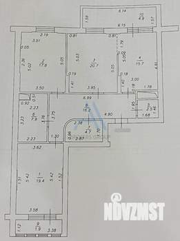 3-к квартира, вторичка, 112м2, 14/22 этаж
