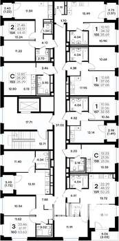 1-к квартира, вторичка, 33м2, 6/8 этаж