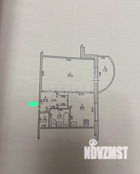 1-к квартира, вторичка, 37м2, 7/10 этаж