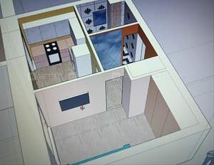 1-к квартира, вторичка, 29м2, 1/5 этаж