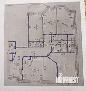 3-к квартира, вторичка, 144м2, 1/6 этаж