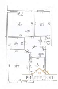 3-к квартира, вторичка, 105м2, 2/6 этаж