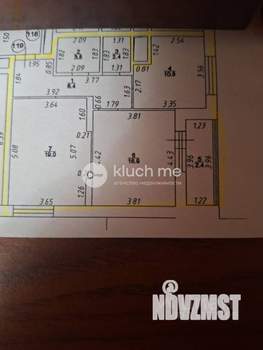 2-к квартира, вторичка, 61м2, 6/19 этаж