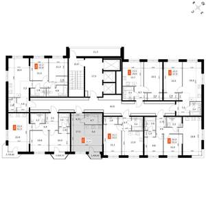 1-к квартира, вторичка, 32м2, 16/20 этаж