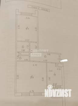2-к квартира, вторичка, 63м2, 2/9 этаж