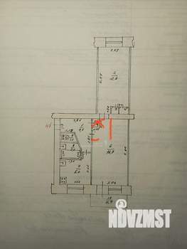 2-к квартира, вторичка, 45м2, 5/5 этаж