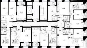 2-к квартира, вторичка, 46м2, 8/20 этаж