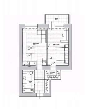 2-к квартира, вторичка, 51м2, 13/15 этаж