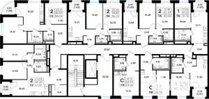 2-к квартира, вторичка, 62м2, 8/11 этаж