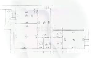 2-к квартира, вторичка, 77м2, 11/14 этаж