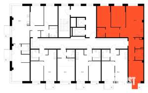 3-к квартира, вторичка, 93м2, 2/16 этаж