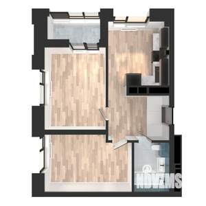 2-к квартира, вторичка, 46м2, 13/23 этаж