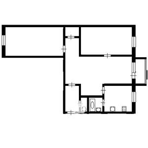 3-к квартира, вторичка, 58м2, 5/5 этаж