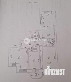 3-к квартира, вторичка, 88м2, 2/13 этаж