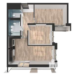 2-к квартира, вторичка, 69м2, 10/25 этаж