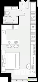 1-к квартира, вторичка, 31м2, 2/27 этаж