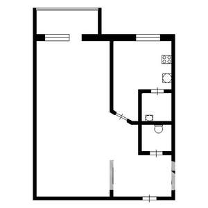 1-к квартира, вторичка, 33м2, 3/9 этаж