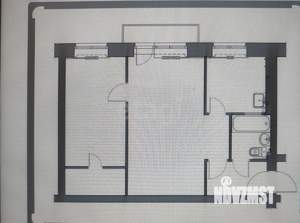 2-к квартира, вторичка, 47м2, 2/5 этаж
