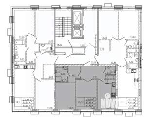 2-к квартира, вторичка, 61м2, 14/21 этаж