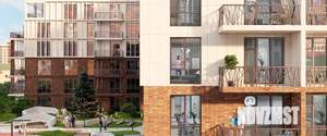 1-к квартира, строящийся дом, 44м2, 5/8 этаж
