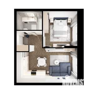 1-к квартира, вторичка, 42м2, 12/17 этаж