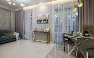 1-к квартира, вторичка, 48м2, 6/21 этаж