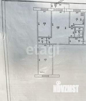 3-к квартира, вторичка, 61м2, 1/5 этаж