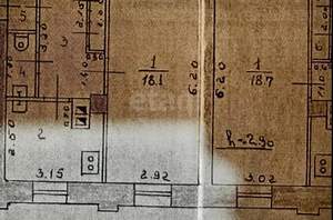 1-к квартира, вторичка, 35м2, 2/2 этаж