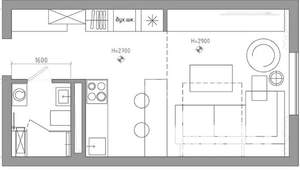 Студия квартира, вторичка, 28м2, 5/9 этаж