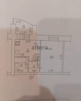 1-к квартира, вторичка, 28м2, 7/10 этаж