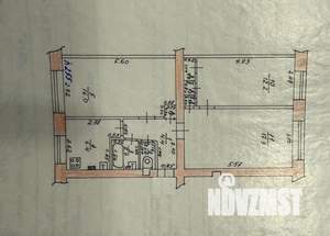 3-к квартира, вторичка, 61м2, 1/5 этаж