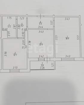 2-к квартира, вторичка, 57м2, 13/17 этаж