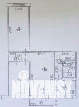 3-к квартира, вторичка, 59м2, 5/5 этаж