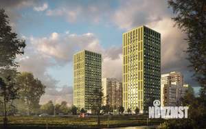 2-к квартира, вторичка, 53м2, 16/25 этаж