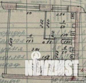 1-к квартира, вторичка, 30м2, 5/5 этаж