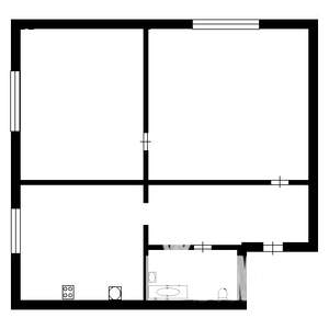 2-к квартира, вторичка, 41м2, 4/5 этаж
